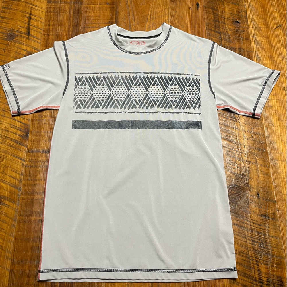 Crazy Shirt Tribal Geometric Pattern Shirt, Size Small